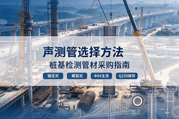 巴彦声测管选型标准